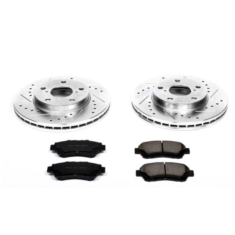 PSB Z23 Evolution Kit - Power Stop 92-98 Lexus SC300 Front Z23 Evolution Sport Brake Kit