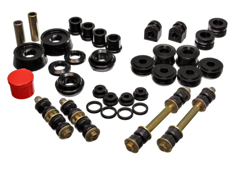 ES Hyper-Flex Sets - Black - Energy Suspension 03-05 Dodge SRT-4 FWD Black Hyper-flex Master Bushing Set