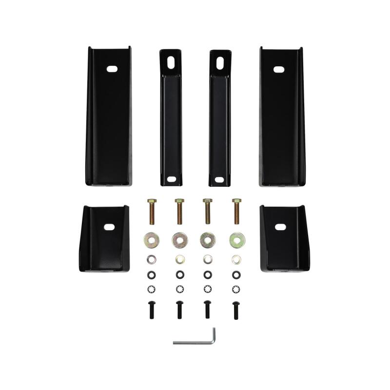 WES Nerf Bars - E-Series 3 - Westin 2019 Chevrolet Silverado/Sierra 1500 Crew Cab E-Series 3 Nerf Step Bars - Black