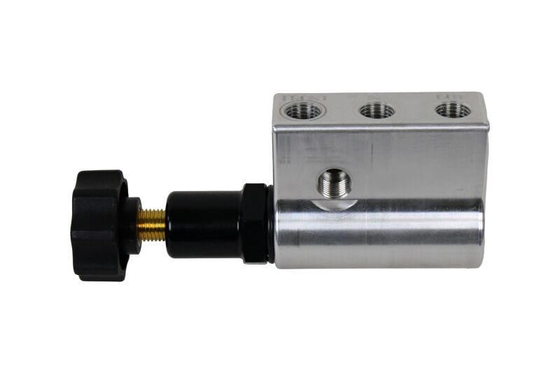 BAE Proportioning Valve - Baer Brakes Remaster Adjustable Left Port Proportioning Valve - Polished