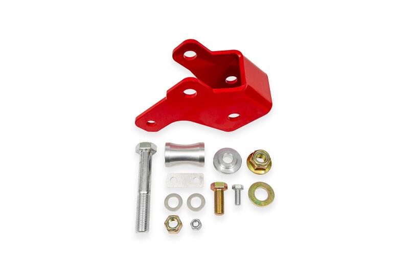 BMR Panhard Rods - BMR 21-25 Ford Bronco (Ex. Bronco Sport) Panhard Rod Relocation Kit - Red