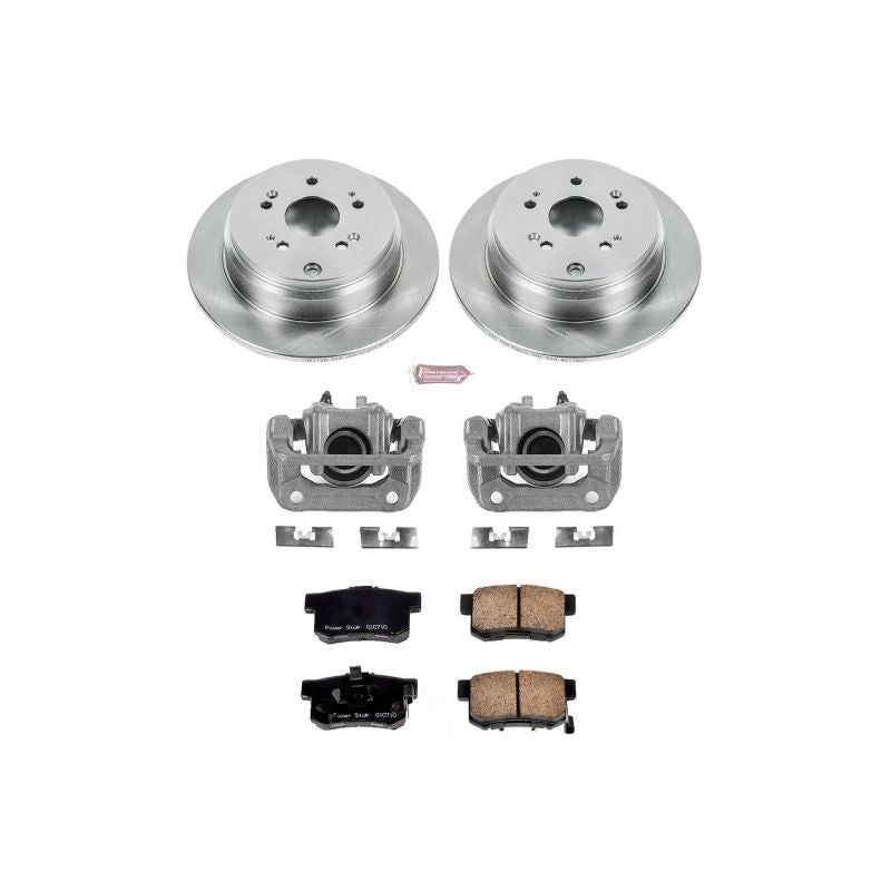 PSB Autospecialty Kit w/Cals - Power Stop 10-18 Acura RDX Rear Autospecialty Brake Kit w/Calipers