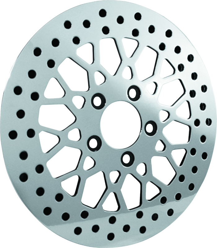 BKC Brake Rotors B - Bikers Choice 84-17 Big Twin/XL Front 11.5in Mesh Brake Rotor (Exc 08-17 Touring 06-17 Dyna)