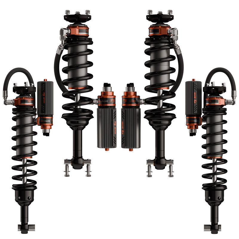 FOX 3.0 Factory Coilover Shock - Fox 2021+ Ford Bronco 3.2 Factory Race Live Valve Coilover Kit (Connected Suspension)