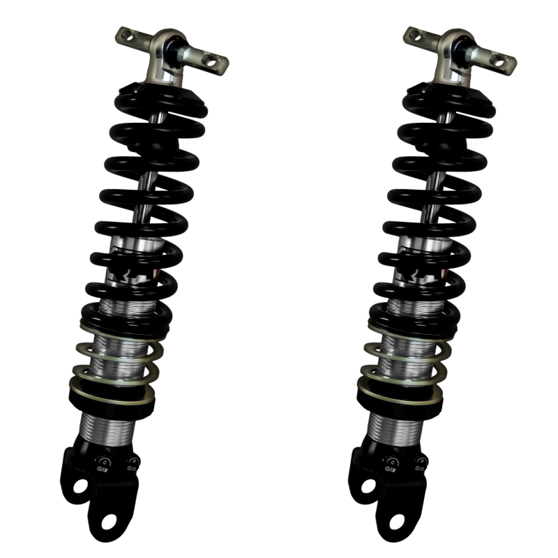QAP Coil Shocks - Pro Coil - QA1 97-13 Chevy Corvette Rear Pro-Coilover Shock Absorber - Double Adj. - 8in x 450lb/in - Aluminum