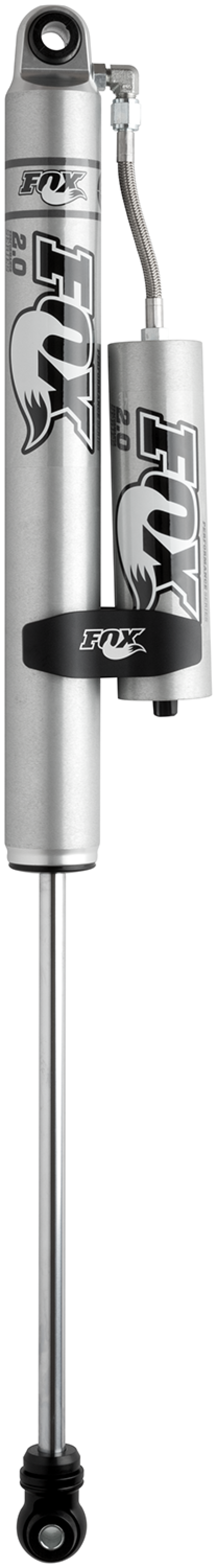 FOX 2.0 Perf Shock - Fox 05+ Ford SD 2.0 Performance Series 13.6in. Smooth Body Remote Res. Rear Shock / 1.5-3.5in. Lift