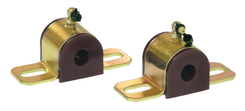 PRO Sway/End Link Bush - Blk - Prothane Universal 90 Deg Greasable Sway Bar Bushings - 5/8in - Type B Bracket - Black