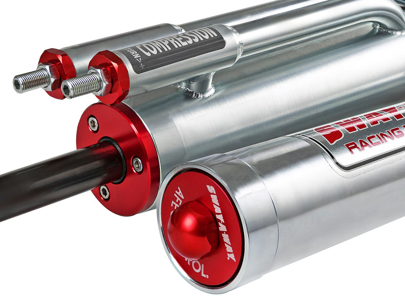 AFE Shock/Bump Stop Kits - aFe Sway-A-Way 2.5in Bypass Shock 3-Tube w/ Remote Reservoir Left Side - 10in Stroke