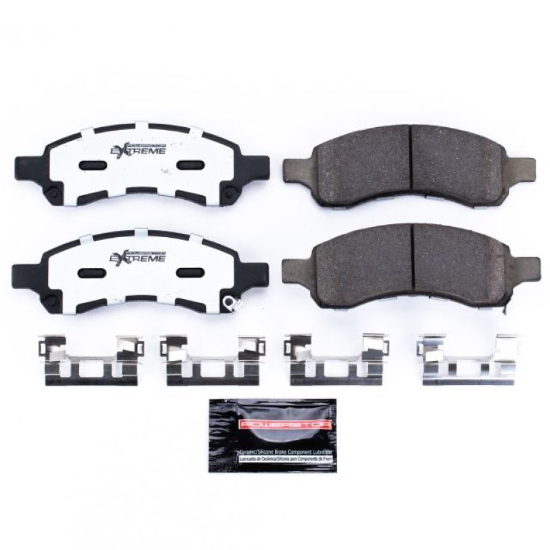 PSB Z36 Truck & Tow Brake Pads - Power Stop 08-17 Buick Enclave Front Z36 Truck & Tow Brake Pads w/Hardware