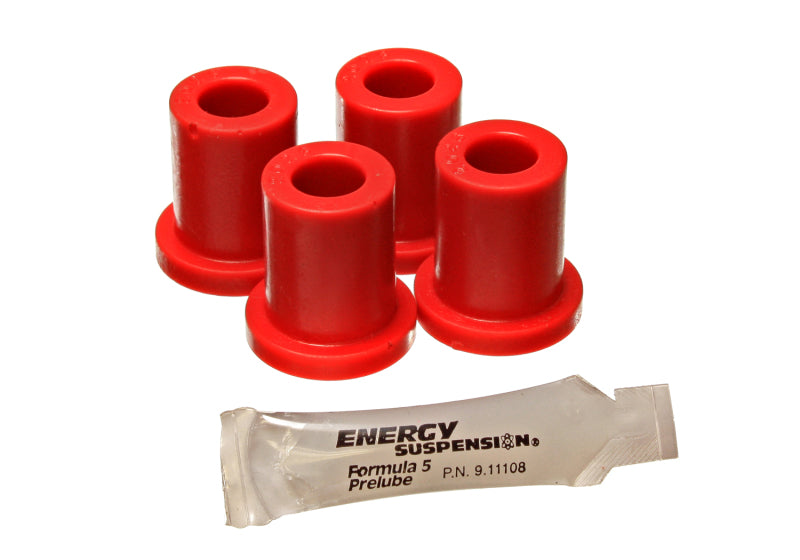ES Univ Link Bushings - Red - Energy Suspension .563 ID x 1.320 OD (Bushing Dims) Red Universal Link - Flange Type Bushings