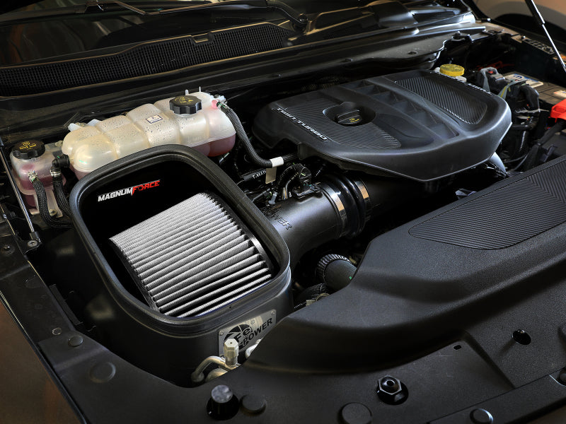 AFE Magnum FORCE Stage-2 Cold Air Intakes - aFe Power Magnum Force Stage-2 Pro DRY S Cold Air Intake System 25-26 Ram 1500 RHO L6-3.0L (tt)