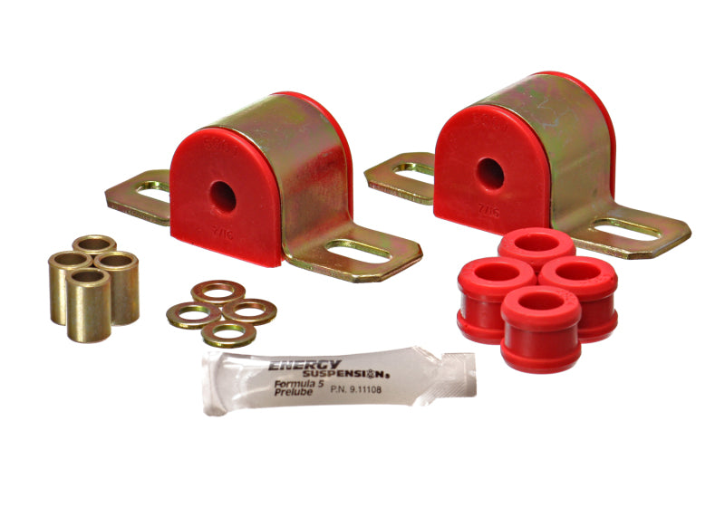 ES Sway Bar Bushings - Red - Energy Suspension 7/16in Corvette Rear Stab Bar - Red
