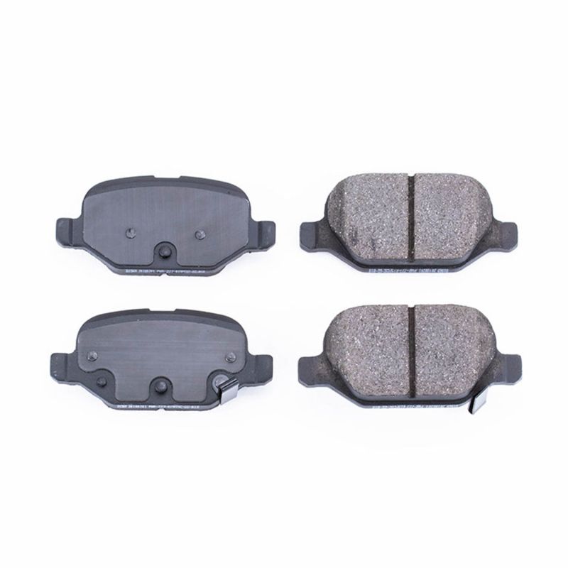 PSB Z16 Evolution Brake Pads - Power Stop 12-17 Fiat 500 Rear Z16 Evolution Ceramic Brake Pads