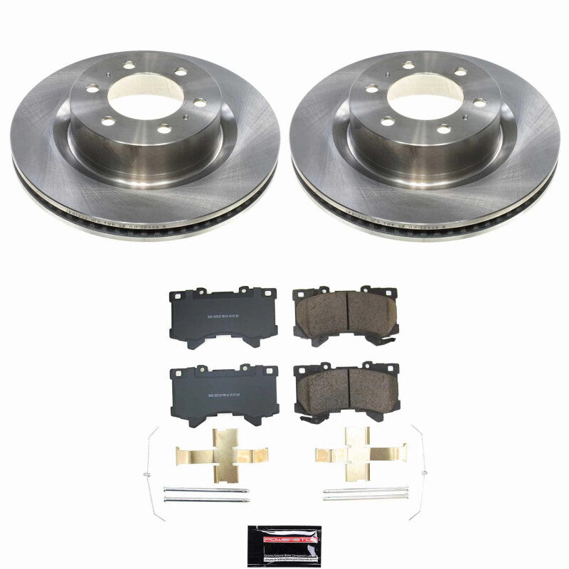 PSB Autospecialty Kit - Power Stop 23-24 Toyota Sequoia Front Autospecialty Brake Kit