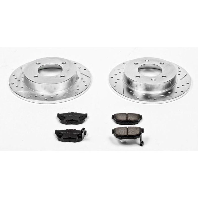 PSB Z23 Evolution Kit - Power Stop 97-06 Hyundai Elantra Rear Z23 Evolution Sport Brake Kit
