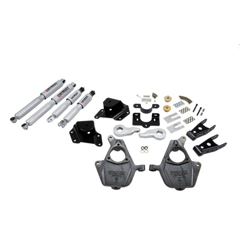 BT Lower Kit w SP Shocks - Belltech LOWERING KIT WITH SP SHOCKS