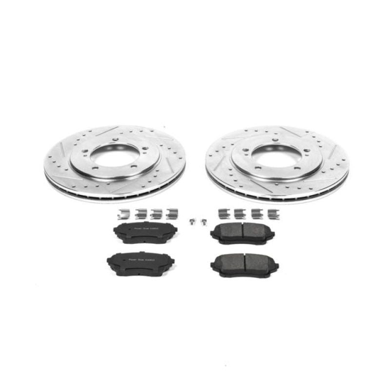 PSB Z23 Evolution Kit - Power Stop 04-06 Suzuki XL-7 Front Z23 Evolution Sport Brake Kit