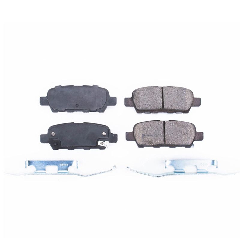 PSB Z17 Evolution Brake Pads - Power Stop 08-10 Infiniti EX35 Rear Z17 Evolution Ceramic Brake Pads w/Hardware