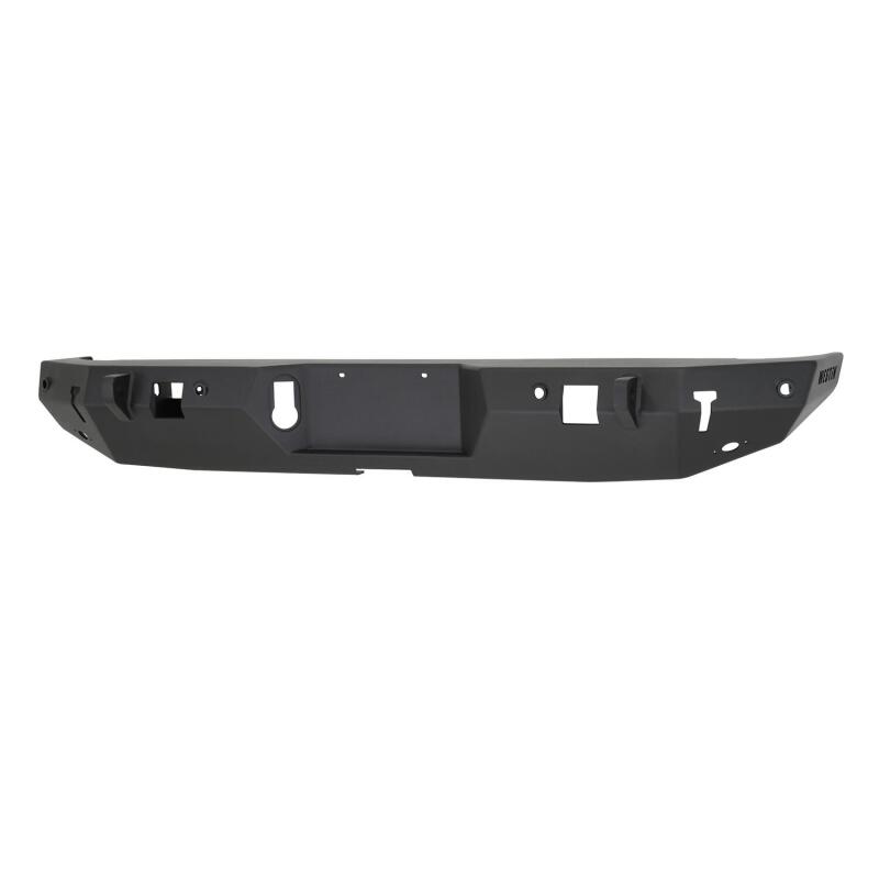WES WJ2 Bumpers - Westin 2020 Jeep Gladiator w/Sensors WJ2 Rear Bumper w/Sensor - Textured Black