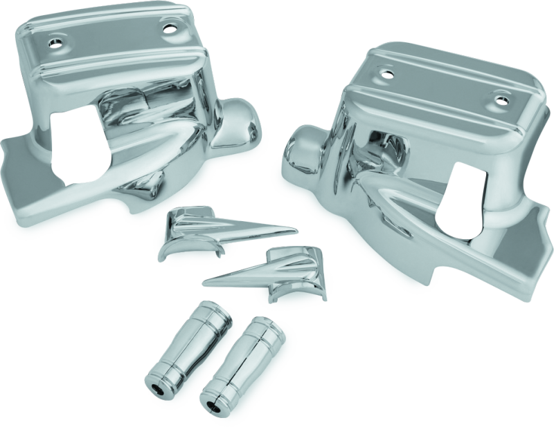 KUR Brake Covers B - Kuryakyn Brake & Clutch Control Covers Chrome