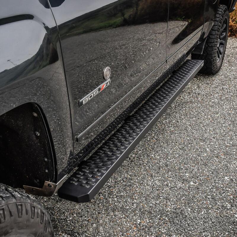 WES Running Boards - Grate - Westin Grate Steps Running Boards 86 in - Textured Black