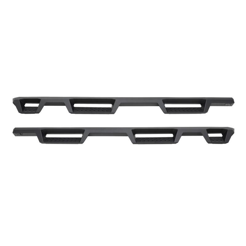 WES Nerf Bars - HDX Drop - Westin 2019 Chevrolet Silverado/Sierra 1500 (5.5ft) Drop Wheel to Wheel Nerf Step Bars - Txt Black