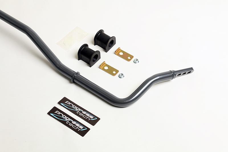 PRG Rear Sway Bars - Progress Tech 2015+ Ford Mustang 4 Cyl/GT Rear Sway Bar (Tubular 25mm - Adjustable)