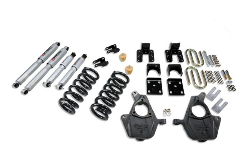 BT Lower Kit w SP Shocks - Belltech LOWERING KIT WITH SP SHOCKS