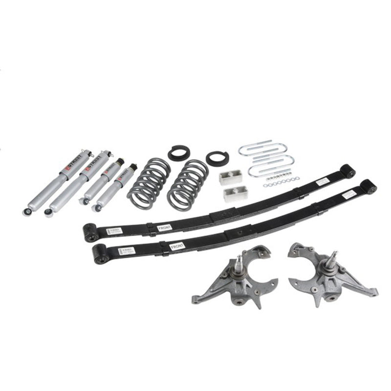 BT Lower Kit w SP Shocks - Belltech LOWERING KIT WITH SP SHOCKS