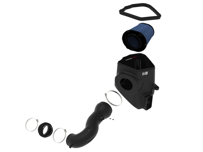 AFE Magnum FORCE Stage-2 Cold Air Intakes - aFe Magnum FORCE Stage-2 Pro 5R Cold Air Intake System 2019 GM Silverado/Sierra V8 6.2L