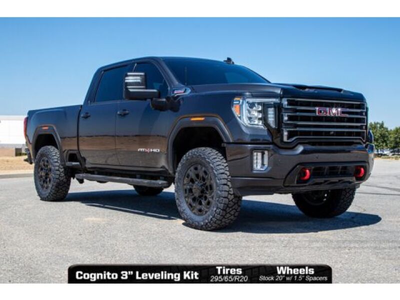 COG Leveling Kit - Premier - Cognito 20-24 Chevy/GMC Silv/Sierra 2500/3500 HD 2WD/4WD 3in Premier Leveling Kit w/ Fox PSRR 2.0