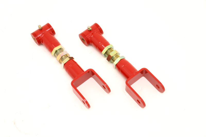 BMR Control Arms - BMR 68-72 A-Body Upper Control Arms On-Car Adj. (Polyurethane) - Red