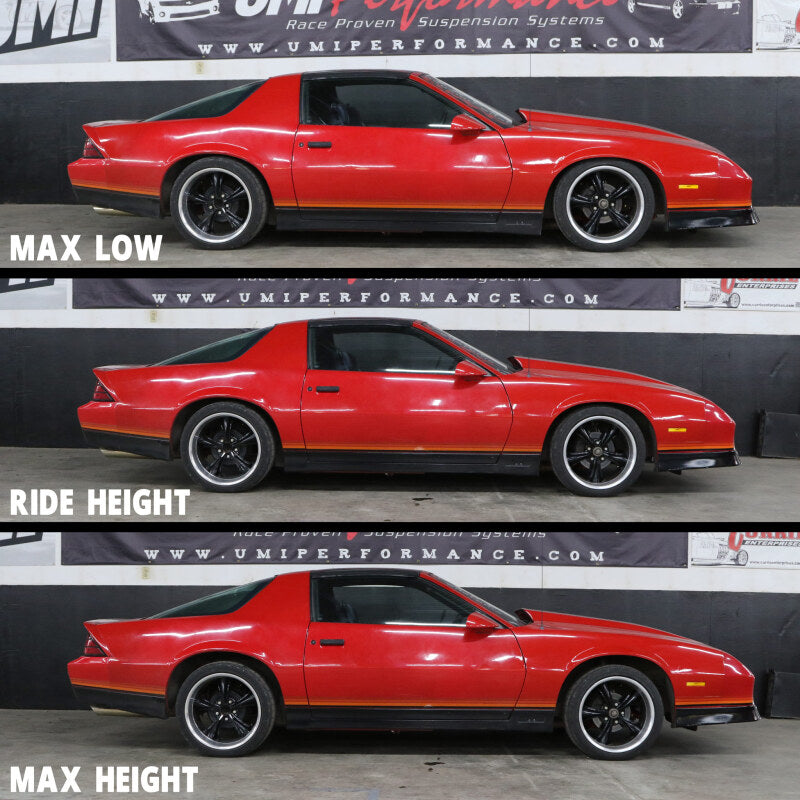 UMI Lowering Springs - UMI Performance 82-02 GM F-Body Rear Weight Jack System 0lb Race