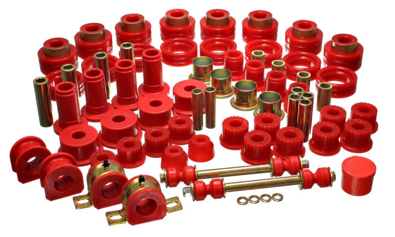 ES Hyper-Flex Sets - Red - Energy Suspension 94-01 Dodge Ram 1500 2WD / 94-02 Ram 2500/3500 2WD Red Hyper-flex Master Bushing S