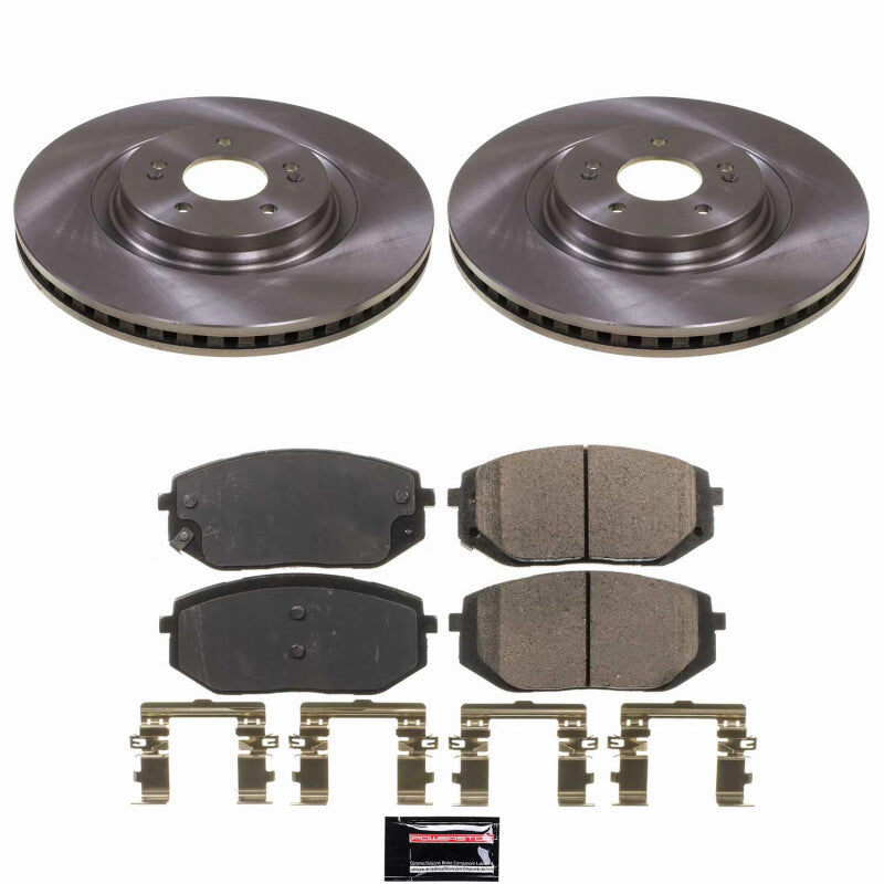 PSB Autospecialty Kit - Power Stop 21-23 Hyundai Sonata Front Autospecialty Brake Kit