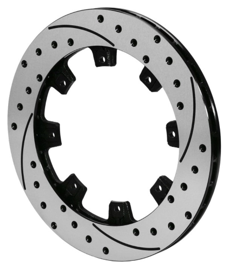 WIL Rotors - Wilwood Rotor-UL32 Iron RH-SRP BLK Drl 12.19 x .810 - 8 on 7.00in