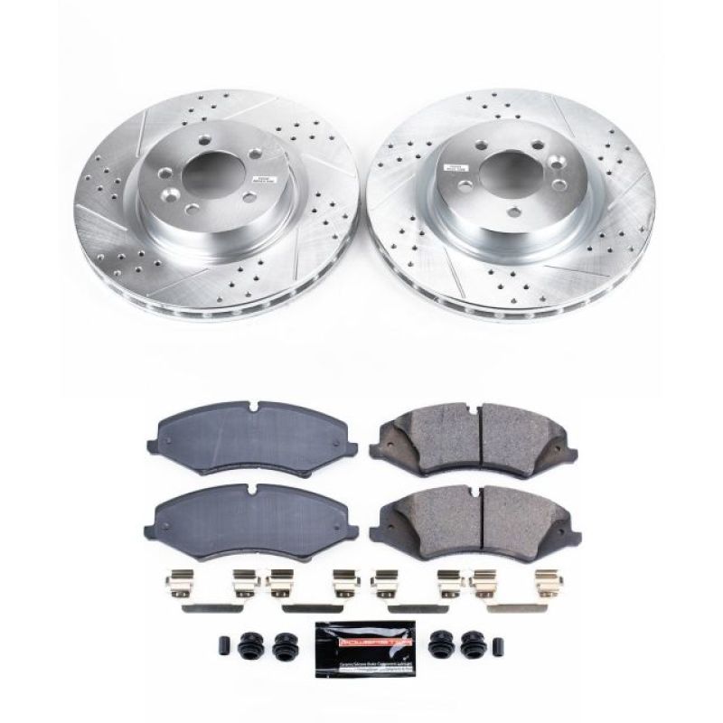 PSB Z23 Evolution Kit - Power Stop 2010 Land Rover LR4 Front Z23 Evolution Sport Brake Kit