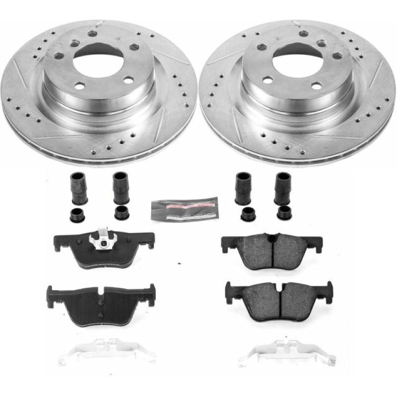 PSB Z23 Evolution Kit - Power Stop 14-16 BMW 228i Rear Z23 Evolution Sport Brake Kit