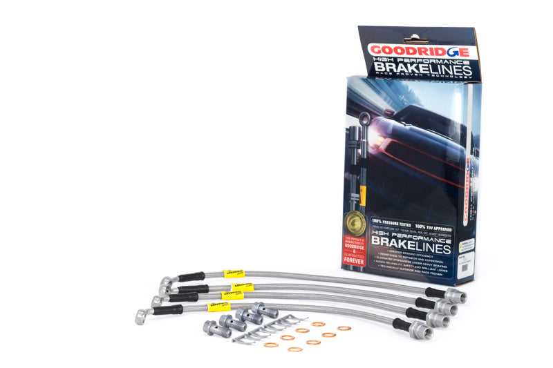 GR G-Stop Brake Line Kits - Goodridge 84-87 Corvette Brake Lines