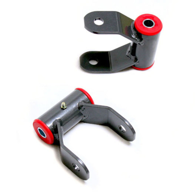 MXT Lift Shackles - MaxTrac 04-14 Ford F-150 2WD/4WD 1in Rear Lift Shackles