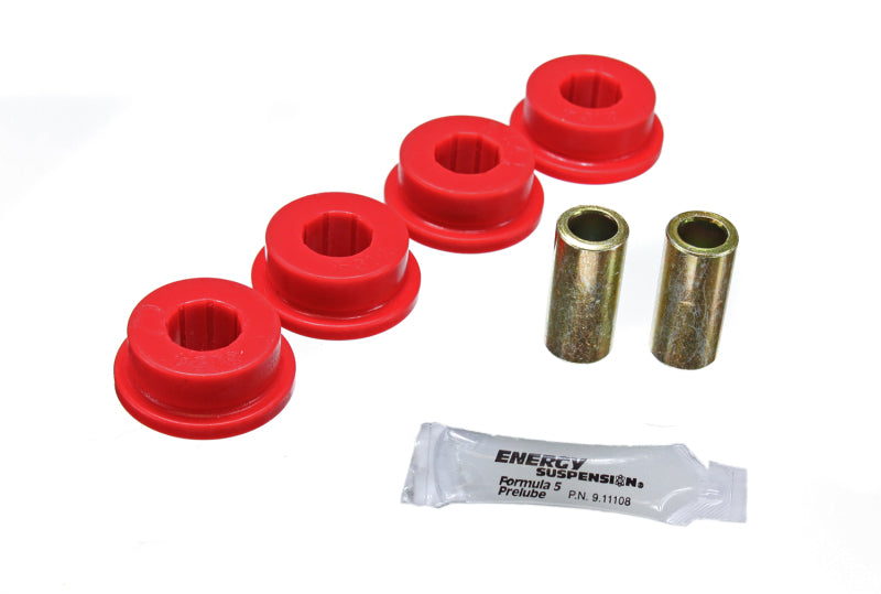 ES Watts Link Bushings - Red - Energy Suspension 01-10 PT Cruiser Red Rear Watts Link Bushing Set