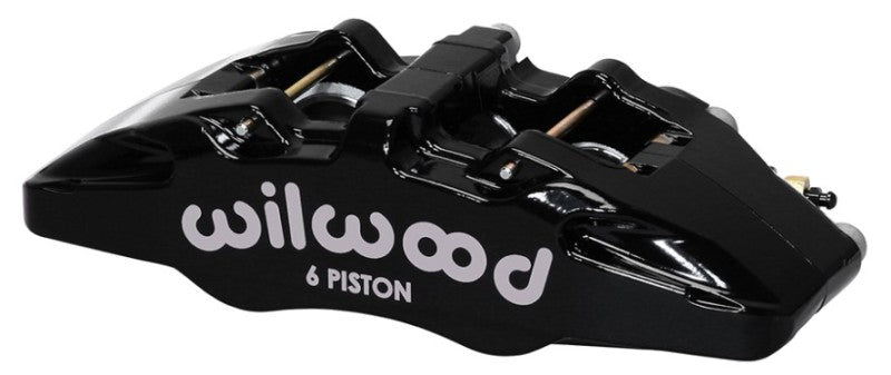 WIL Dynapro Caliper - Wilwood Caliper-Forged Dynapro 6 5.25in Mount-R/H 1.62/1.38in/1.38in Pistons 1.10in Disc