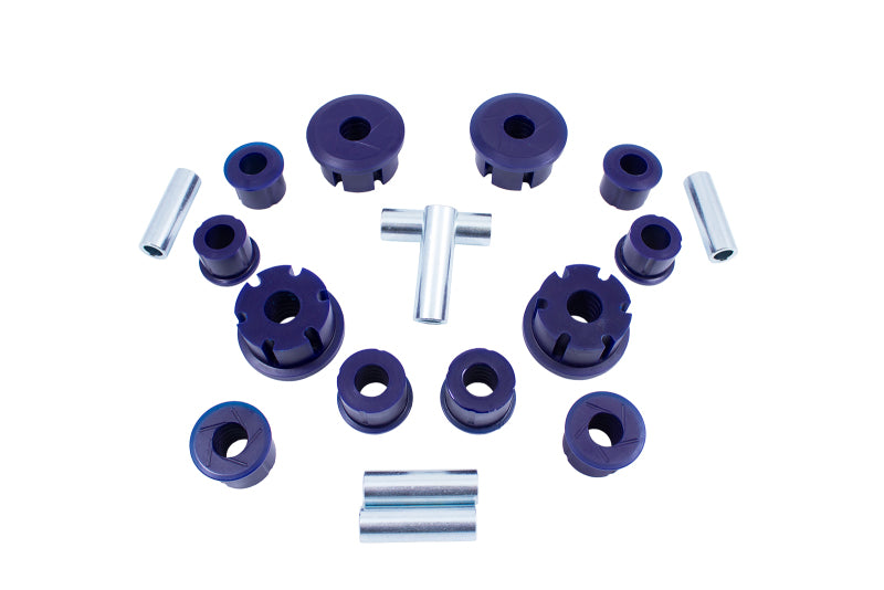 SPR Bushings - Leaf Spring - SuperPro 1984 Jeep Cherokee Base Rear Leaf Spring Bushing Kit (63mm Width)