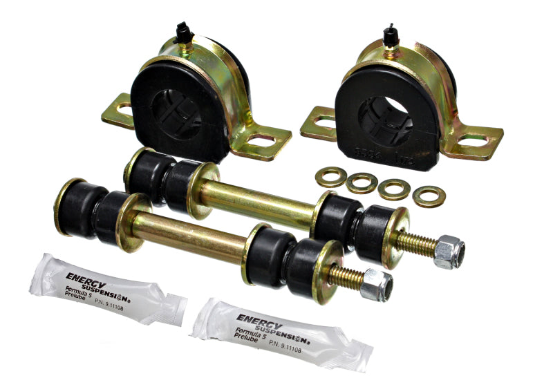 ES Sway Bar Bushings - Black - Energy Suspension 85-89 Ford Astro Van 2WD 1-1/4in Front Sway Bar Bushing Set - Black