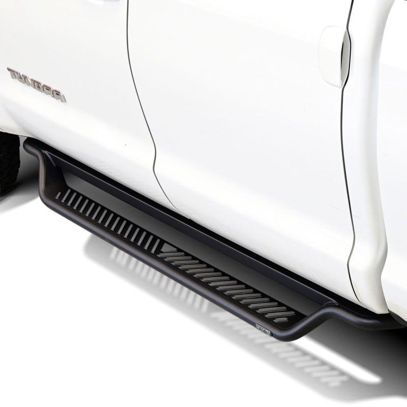 WES Running Boards - Outlaw - Westin 07-21 Toyota Tundra Double Cab Outlaw Drop Running Boards - Tex. Blk