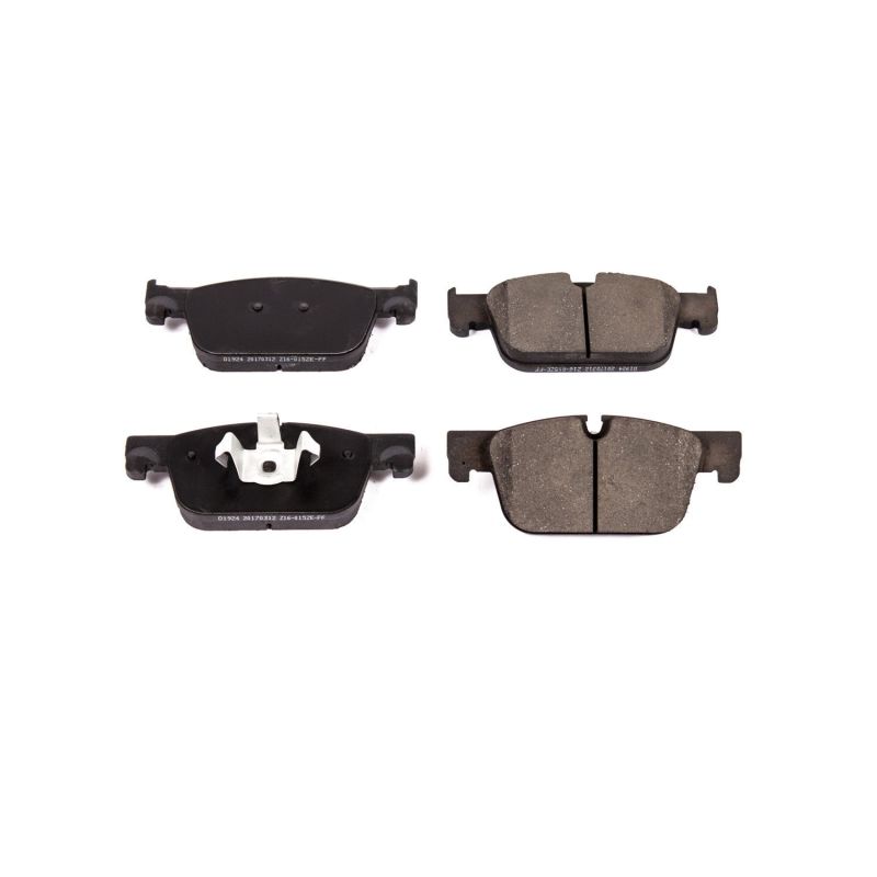 PSB Z16 Evolution Brake Pads - Power Stop 2019 Volvo S60 Front Z16 Evolution Ceramic Brake Pads