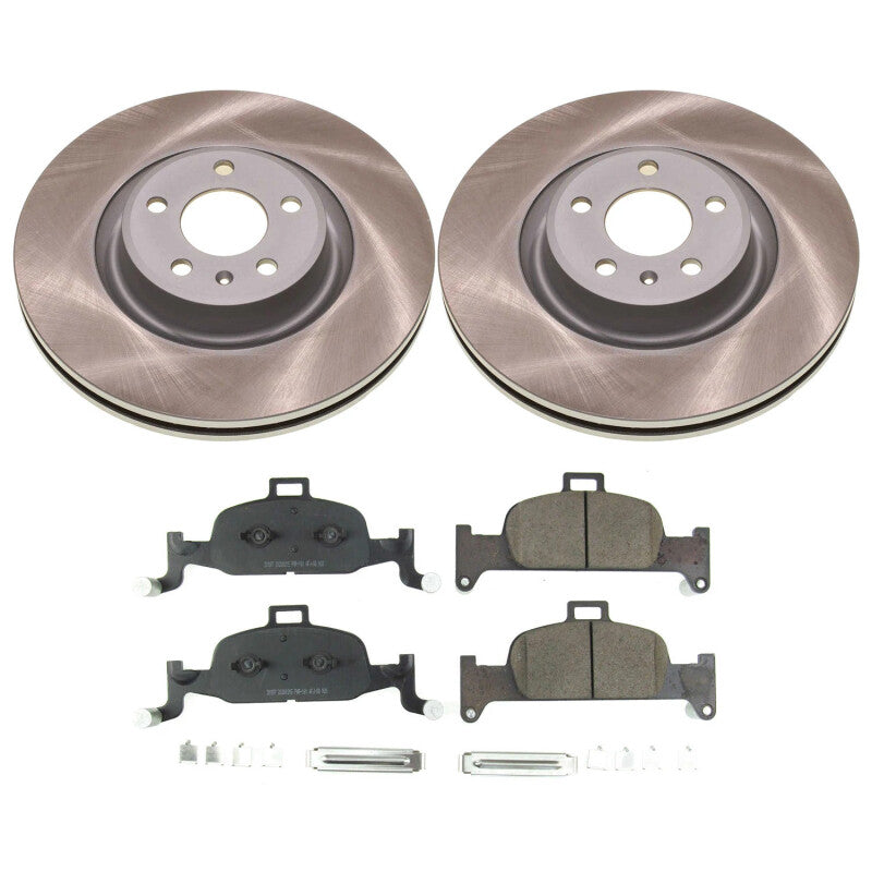 PSB Semi-Coated Rotor Kits - Power Stop 2021 Audi Q5 Sportback Front Semi-Coated Rotor Kit