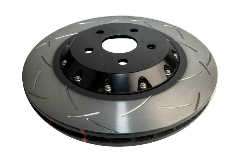 DBA 5000 Series Slotted Rotors - DBA HSV Clubsport/ Granfe/ GTS  Series Slotted Rotor Black Hat - Front