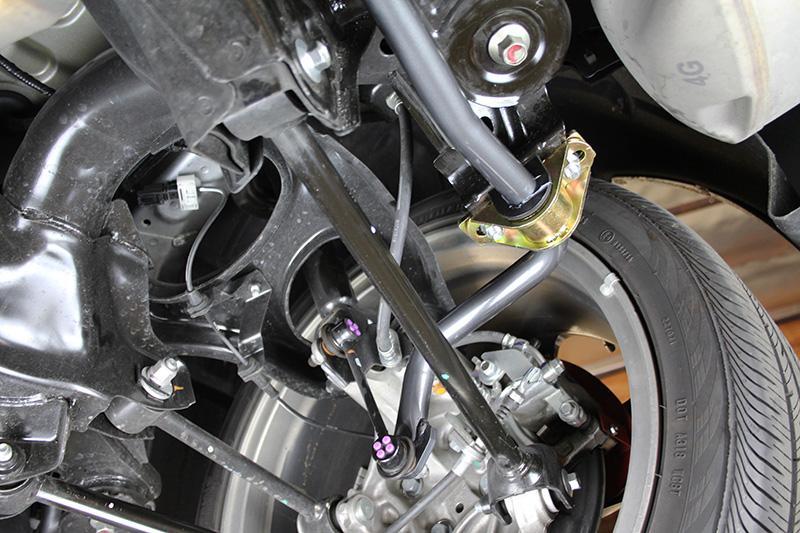 PRG Rear Sway Bars - Progress Tech 09-14 Acura TSX/08-17 Accord Rear Sway Bar (Tubular 28.5mm - Adj) Incl Bushing Brkts