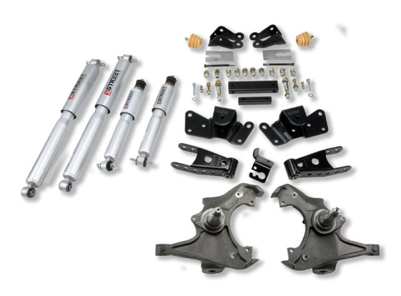 BT Lower Kit w SP Shocks - Belltech LOWERING KIT WITH SP SHOCKS